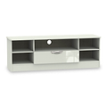 Beckett Cream Gloss Wide TV Unit by Roseland Furniture