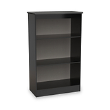 Beckett Black 3 Shelf Bookcase