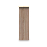 Beckett Light Wood 3 Shelf Bookcase