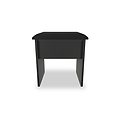 Beckett Black Gloss Dressing Table with Stool from Roseland