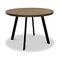 Harding 110cm Round Dining Table w 4 Chairs Front1 from Roseland Furniture