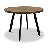 Harding 110cm Round Dining Table w 4 Chairs Front1 from Roseland Furniture
