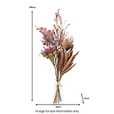 Mulberry Brown Dried Flower Bunch from Roseland Furniture