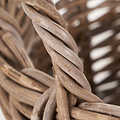 Kubu Oval Baskets Grey from Roseland Furniture