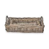 Kubu Basket Trays Grey from Roseland Furniture