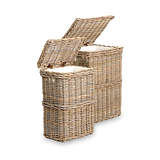 Kubu Rectangular Linen Baskets from Roseland Furniture