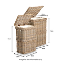 Kubu Rectangular Linen Baskets from Roseland Furniture