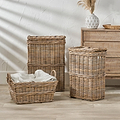 Kubu Rectangular Linen Baskets from Roseland Furniture