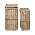 Kubu Rectangular Linen Baskets from Roseland Furniture