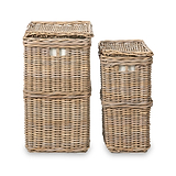 Kubu Rectangular Linen Baskets from Roseland Furniture
