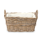 Kubu Rectangular Handled Laundry Basket from Roseland Furniture