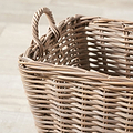 Kubu Rectangular Handled Laundry Basket from Roseland Furniture