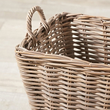 Kubu Rectangular Handled Laundry Basket from Roseland Furniture