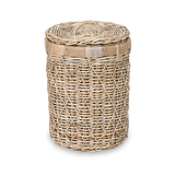 Rattan Round Linen Basket from Roseland Furniture