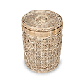 Rattan Round Linen Basket from Roseland Furniture