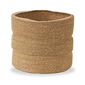 Seagrass Natural Ribbed Basket from Roseland Furniture