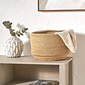 Seagrass Natural Round Basket from Roseland Furniture