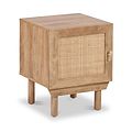 Henrik Natural Rattan 1 Door Cupboard Unit from Roseland Furniture