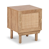 Henrik Natural Rattan 1 Door Cupboard Unit from Roseland Furniture