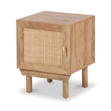 Henrik Natural Rattan 1 Door Cupboard Unit from Roseland Furniture