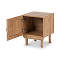 Henrik Natural Rattan 1 Door Cupboard Unit from Roseland Furniture