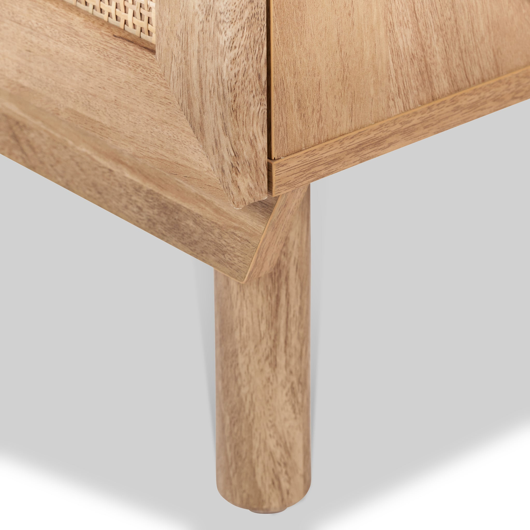 Henrik Natural Rattan 1 Door Cupboard Unit from Roseland Furniture