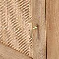Henrik Natural Rattan 1 Door Cupboard Unit from Roseland Furniture