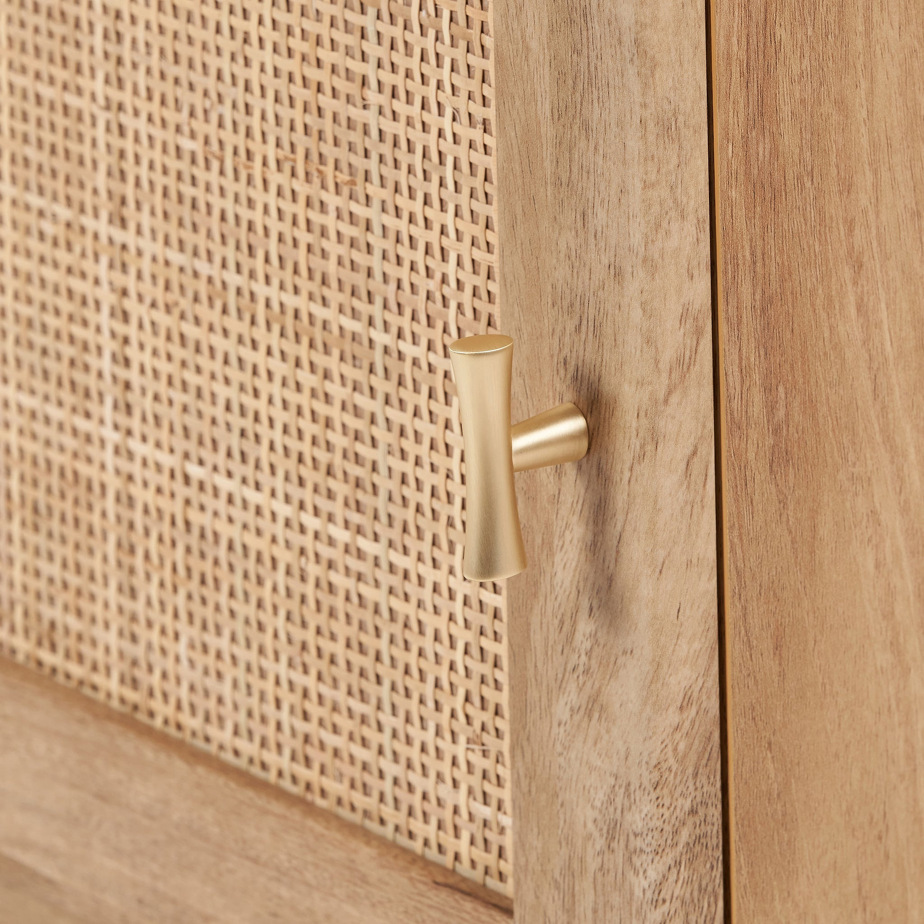 Henrik Natural Rattan 1 Door Cupboard Unit from Roseland Furniture