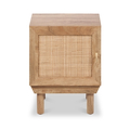 Henrik Natural Rattan 1 Door Cupboard Unit from Roseland Furniture