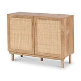 Henrik Natural Rattan 2 Door Cabinet from Roseland Furniture