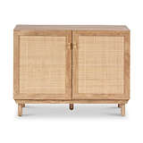 Henrik Natural Rattan 2 Door Cabinet from Roseland Furniture