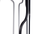 Caprisse Mirrored and Graphite Console Table from Roseland Furniture