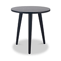 Chelmsford Black Wood Side Table from Roseland Furniture