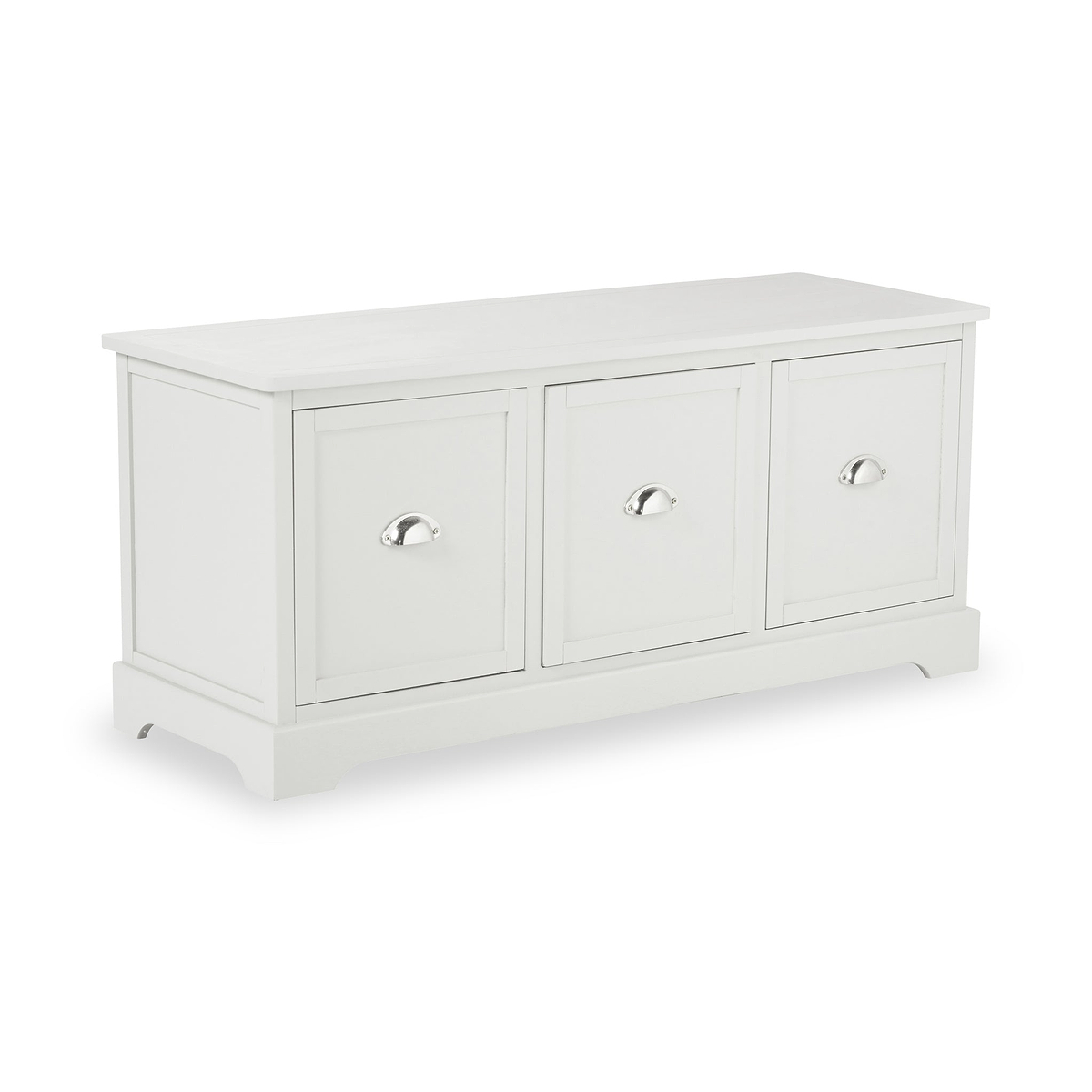 Croft Linen Pine Wood 3 Drawer Unit from Roseland Furniture