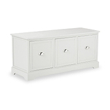 Croft Linen Pine Wood 3 Drawer Unit from Roseland Furniture