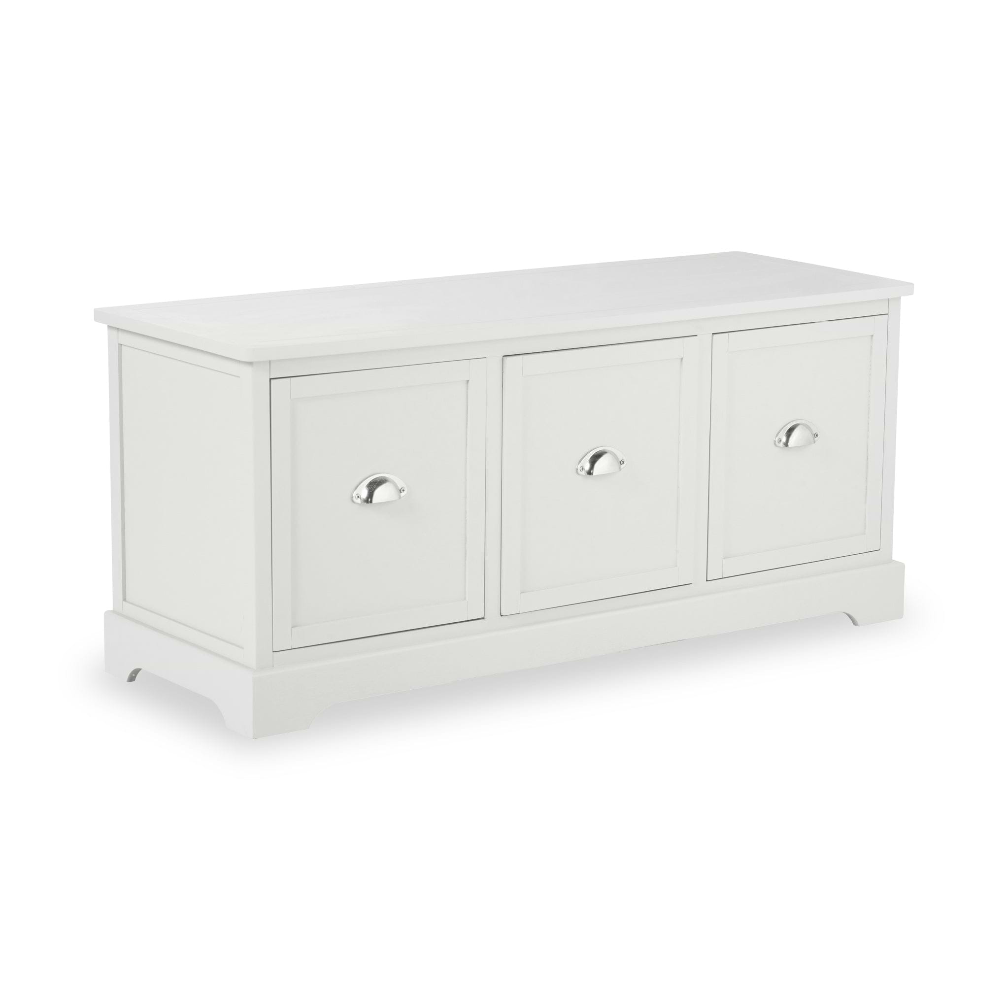Croft Linen Pine Wood 3 Drawer Unit from Roseland Furniture