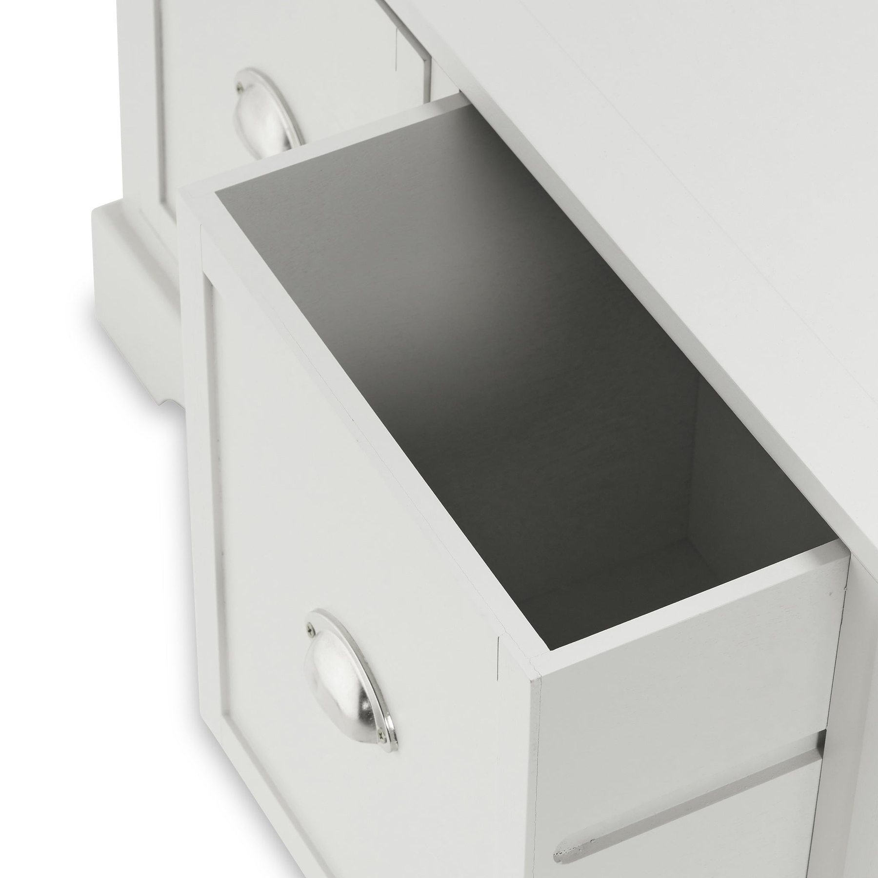 Croft Linen Pine Wood 3 Drawer Unit from Roseland Furniture