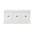 Croft Linen Pine Wood 3 Drawer Unit from Roseland Furniture