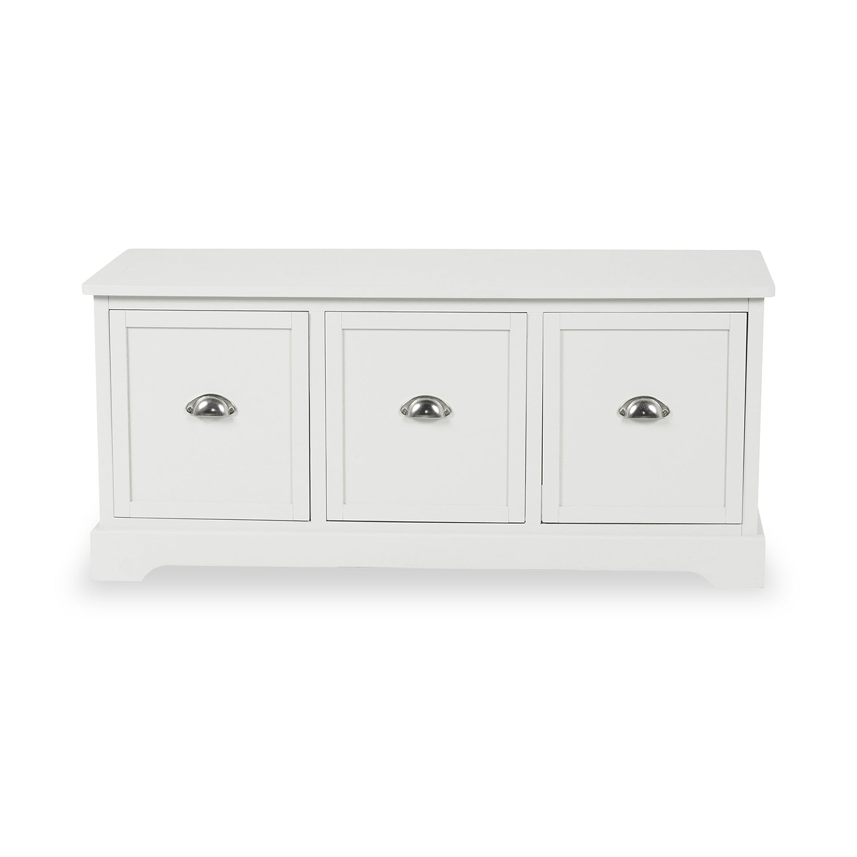 Croft Linen Pine Wood 3 Drawer Unit from Roseland Furniture