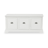 Croft Linen Pine Wood 3 Drawer Unit from Roseland Furniture