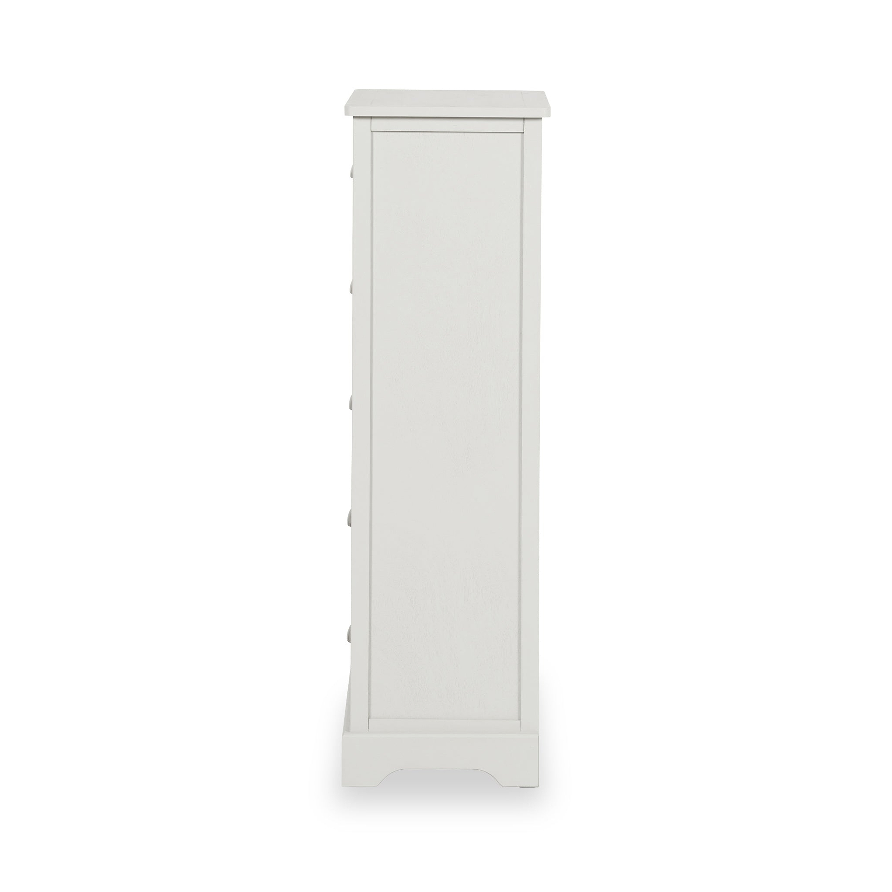 Croft Linen Pine Wood 5 Drawer Tall Unit from Roseland Furniture
