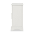 Croft Linen Pine Wood 3 Drawer Tall Unit from Roseland Furniture