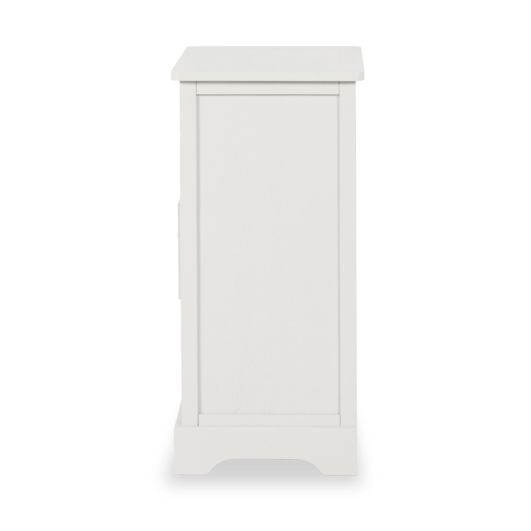Croft Linen Pine Wood 3 Drawer Tall Unit from Roseland Furniture