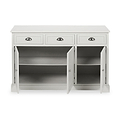 Croft Linen Pine Wood 3 Door 3 Drawer Unit from Roseland Furniture