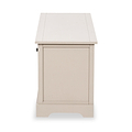 Devonshire Putty Pine Wood 3 Drawer 3 Basket Unit from Roseland Furniture