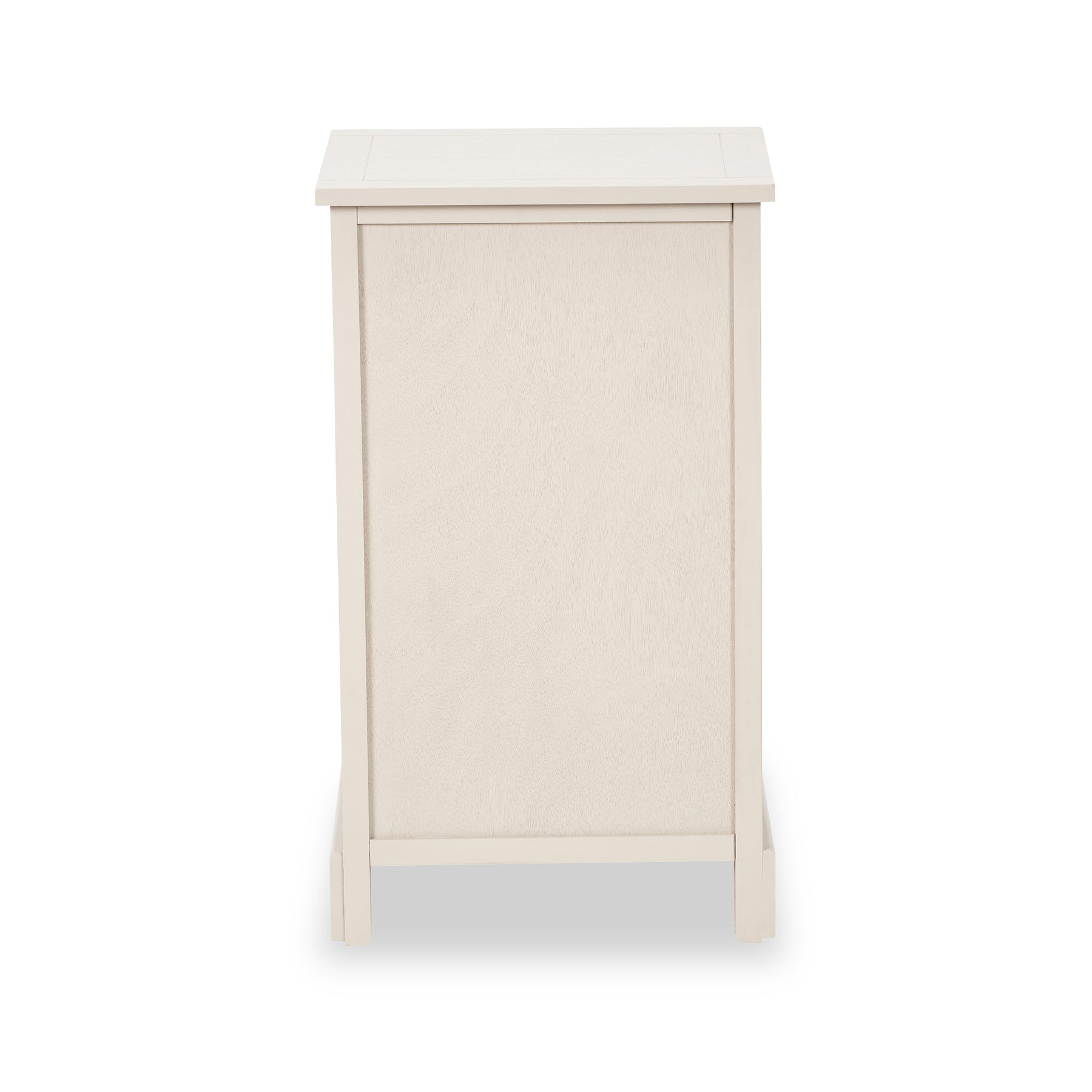 Devonshire Putty Pine Wood 3 Drawer Bedside from Roseland Furniture