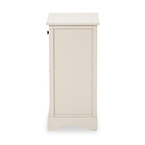 Devonshire Putty Pine Wood 3 Drawer Bedside from Roseland Furniture