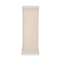 Devonshire Putty Wood 1 Drawer 4 Basket Tall Unit from Roseland Furniture