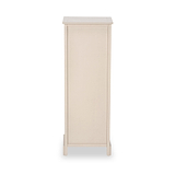 Devonshire Putty Wood 1 Drawer 4 Basket Tall Unit from Roseland Furniture