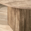 Elkton Concrete Effect Wood Coffee Table from Roseland Furniture